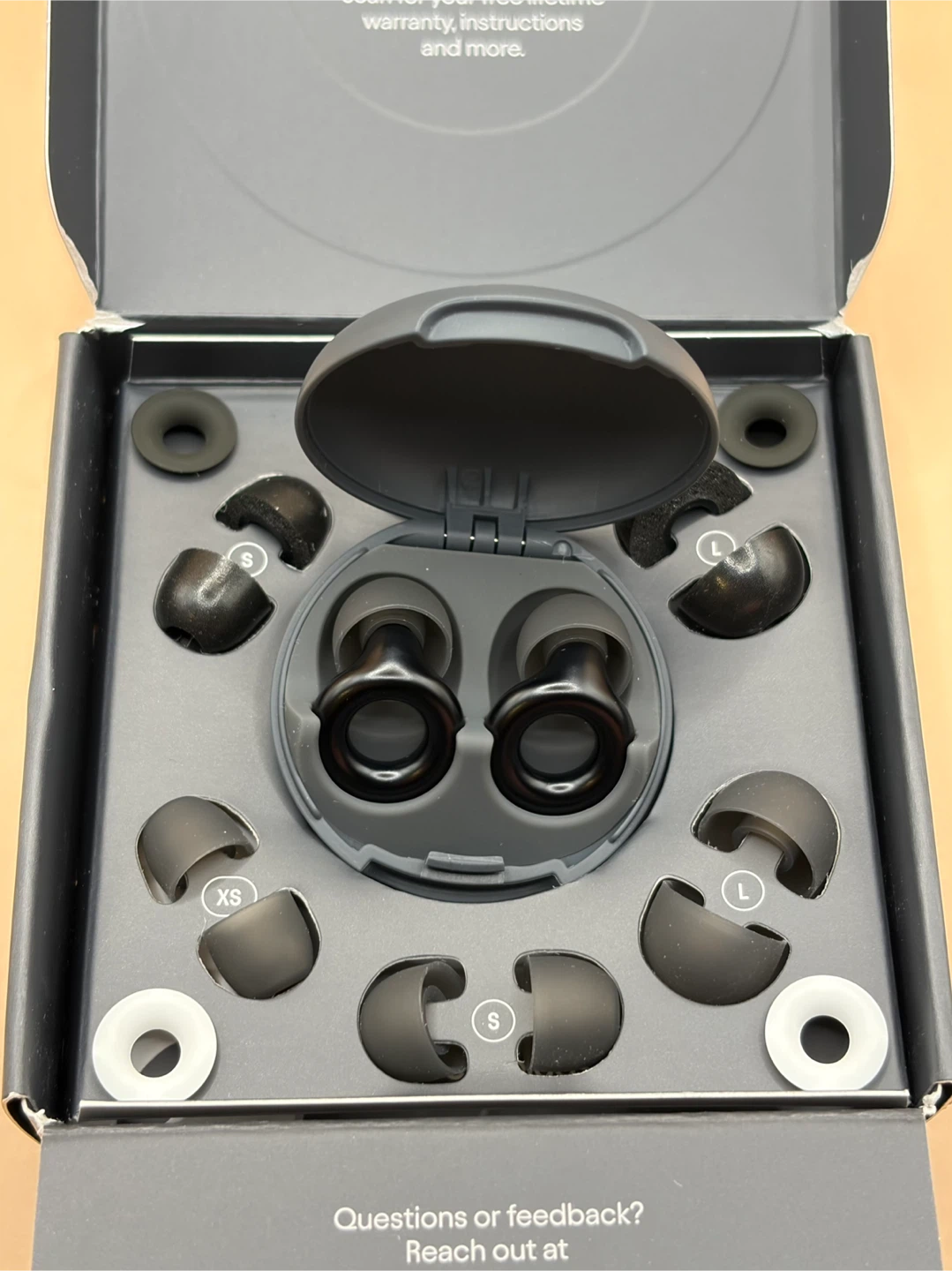 New Black Loop Experience 2 Plus Ear Plugs