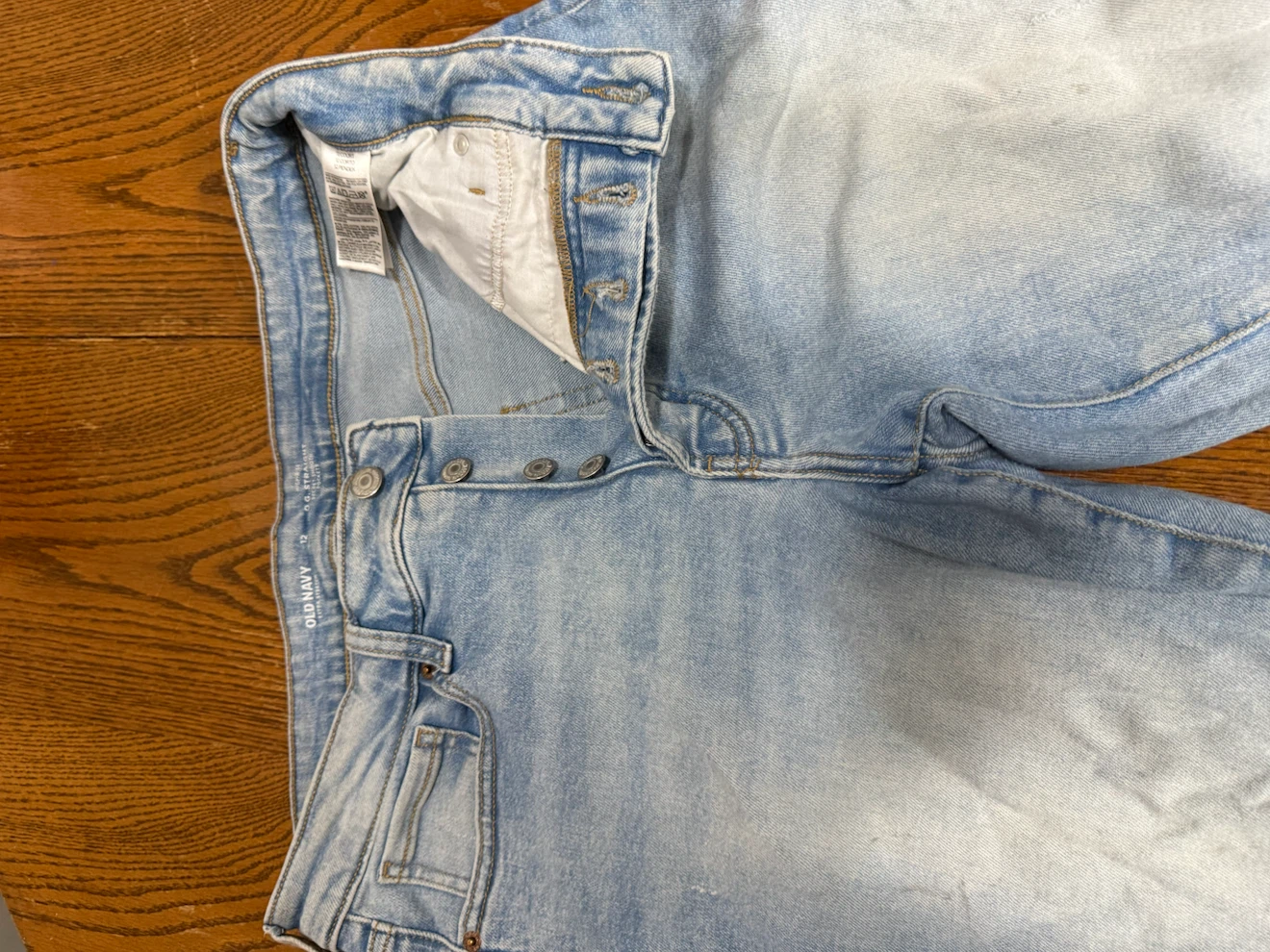 Old Navy O.G. Straight Jeans Size 12 Short - photo 2