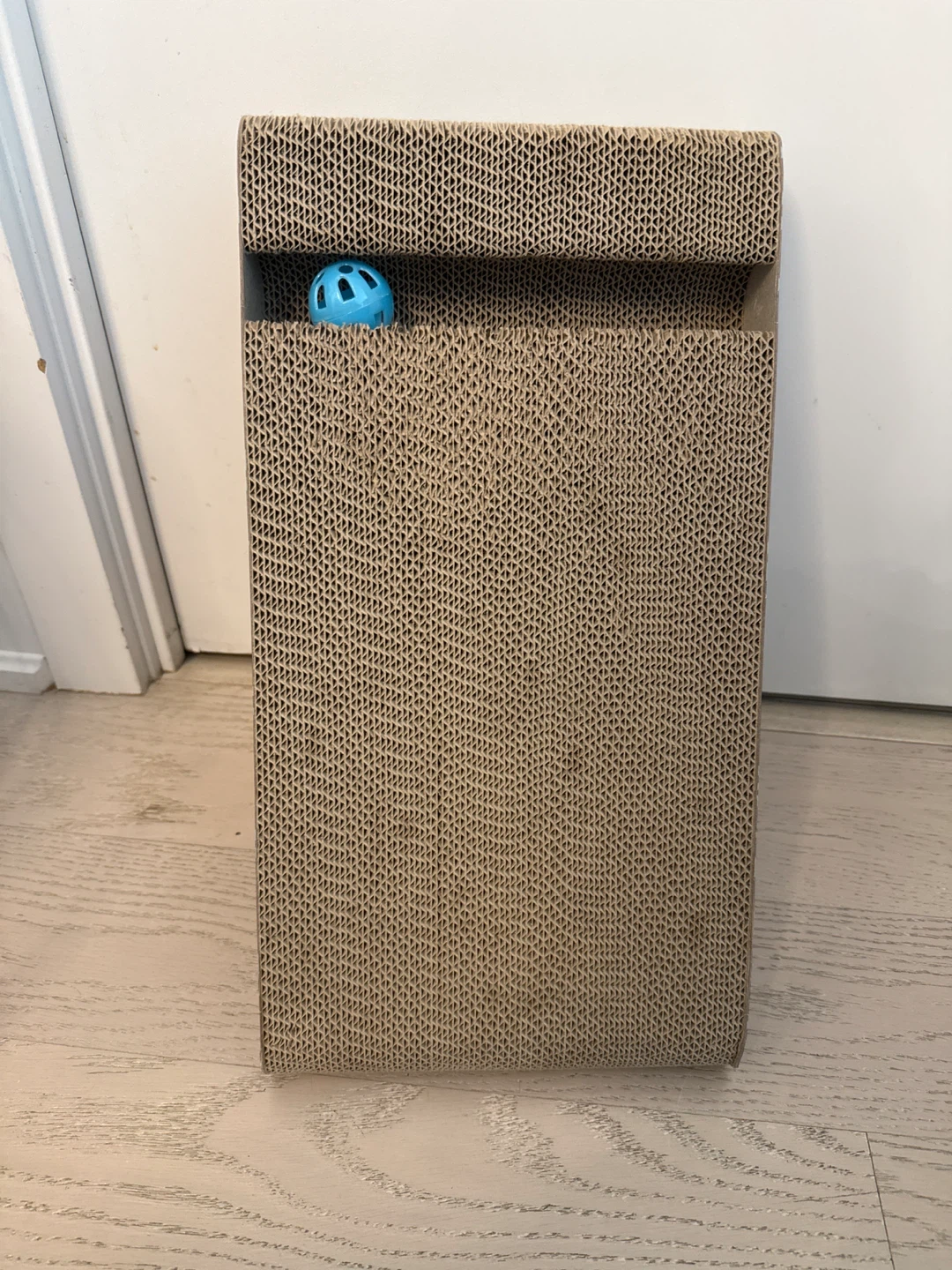 Fun Cat Scratching Ramp with Ball Toy