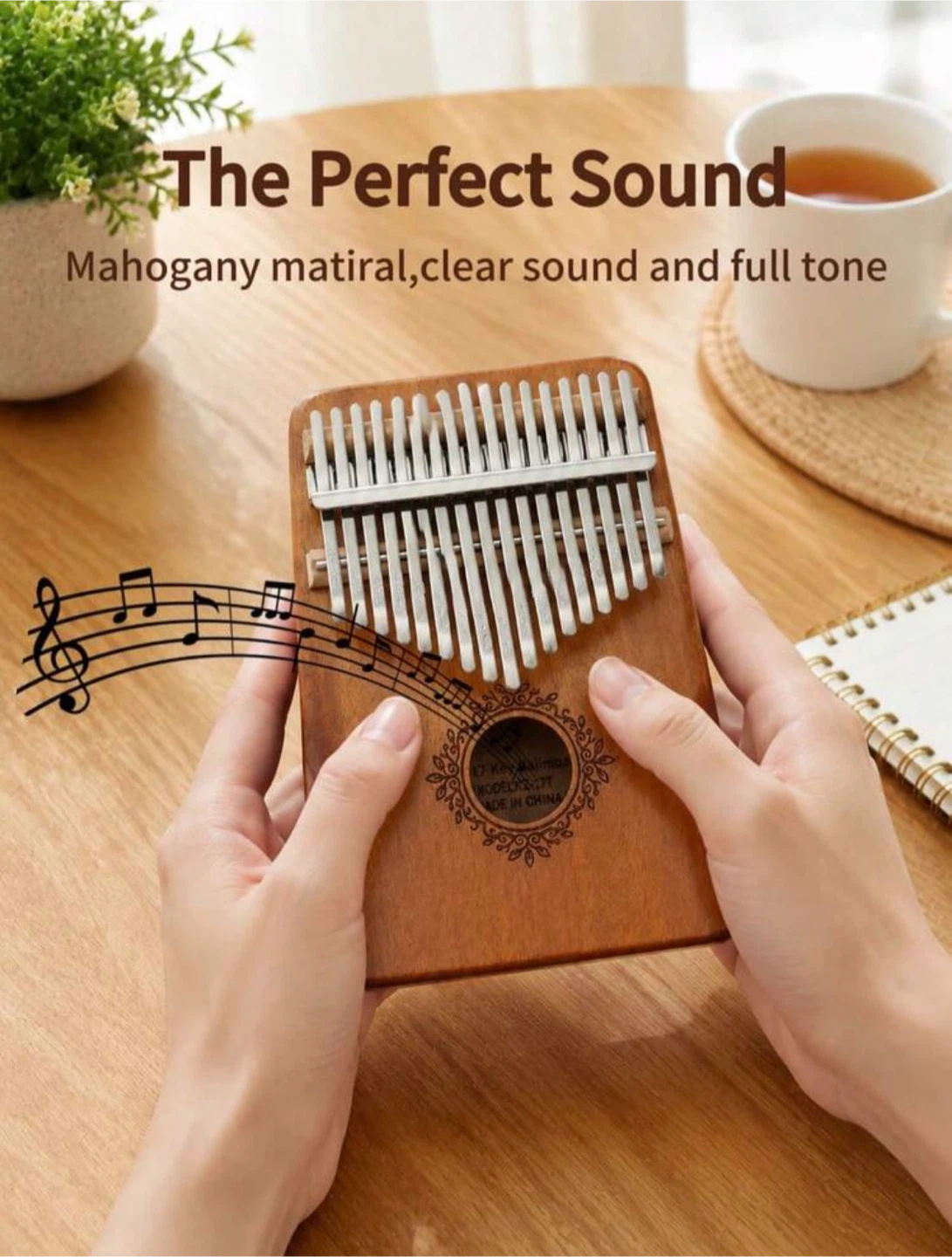 17-Key Kalimba Thumb Piano