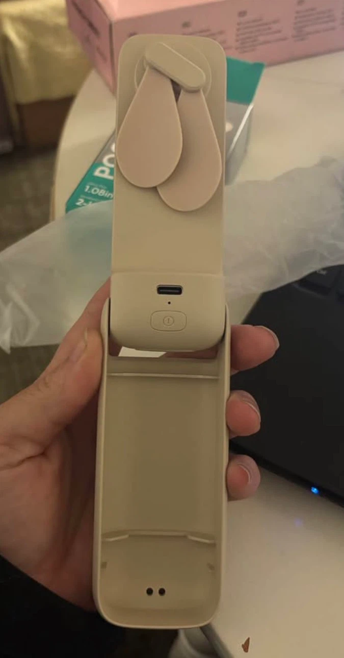 Portable handheld fan - photo 2