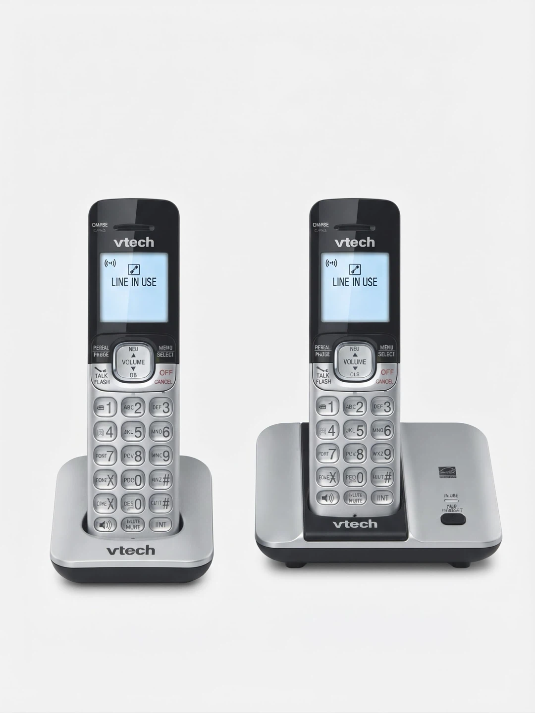 VTech Cordless Phone System – Dual Handsets & Charging Bases