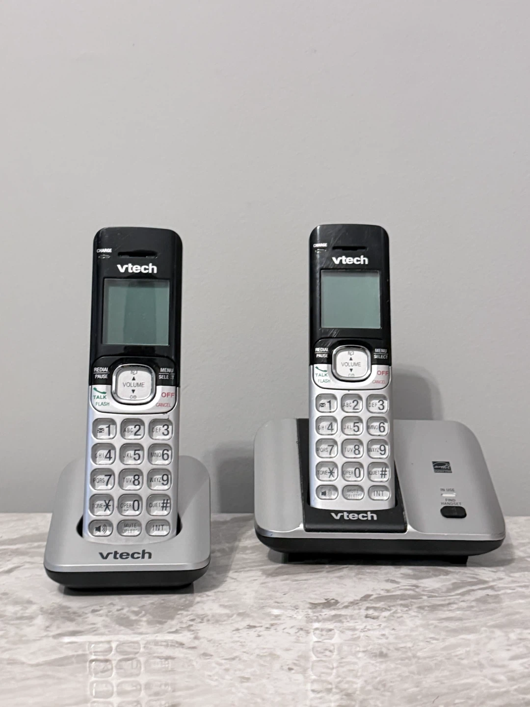 VTech Cordless Phone System – Dual Handsets & Charging Bases - photo 3