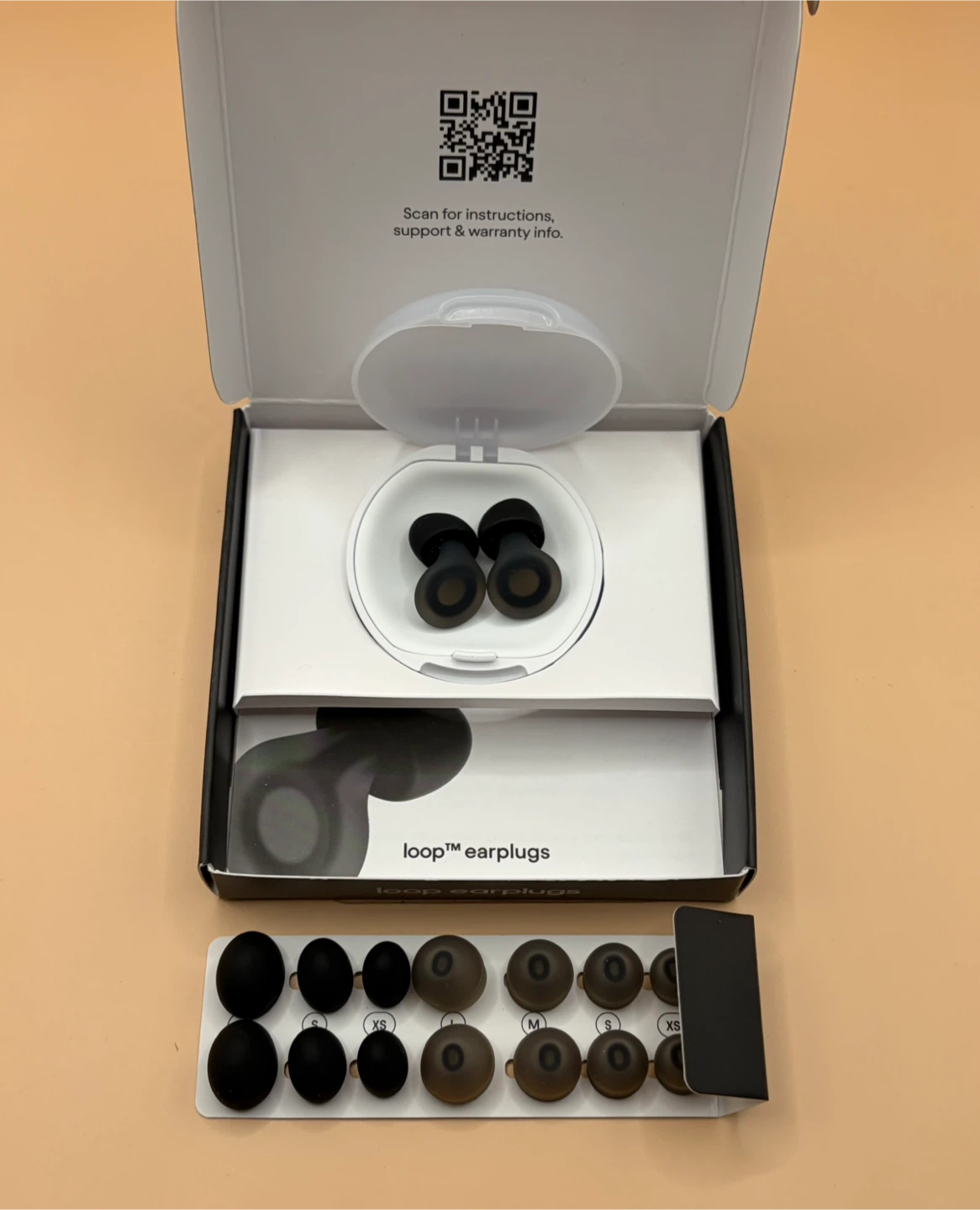 New Black Loop Dream Sleep Ear Plugs
