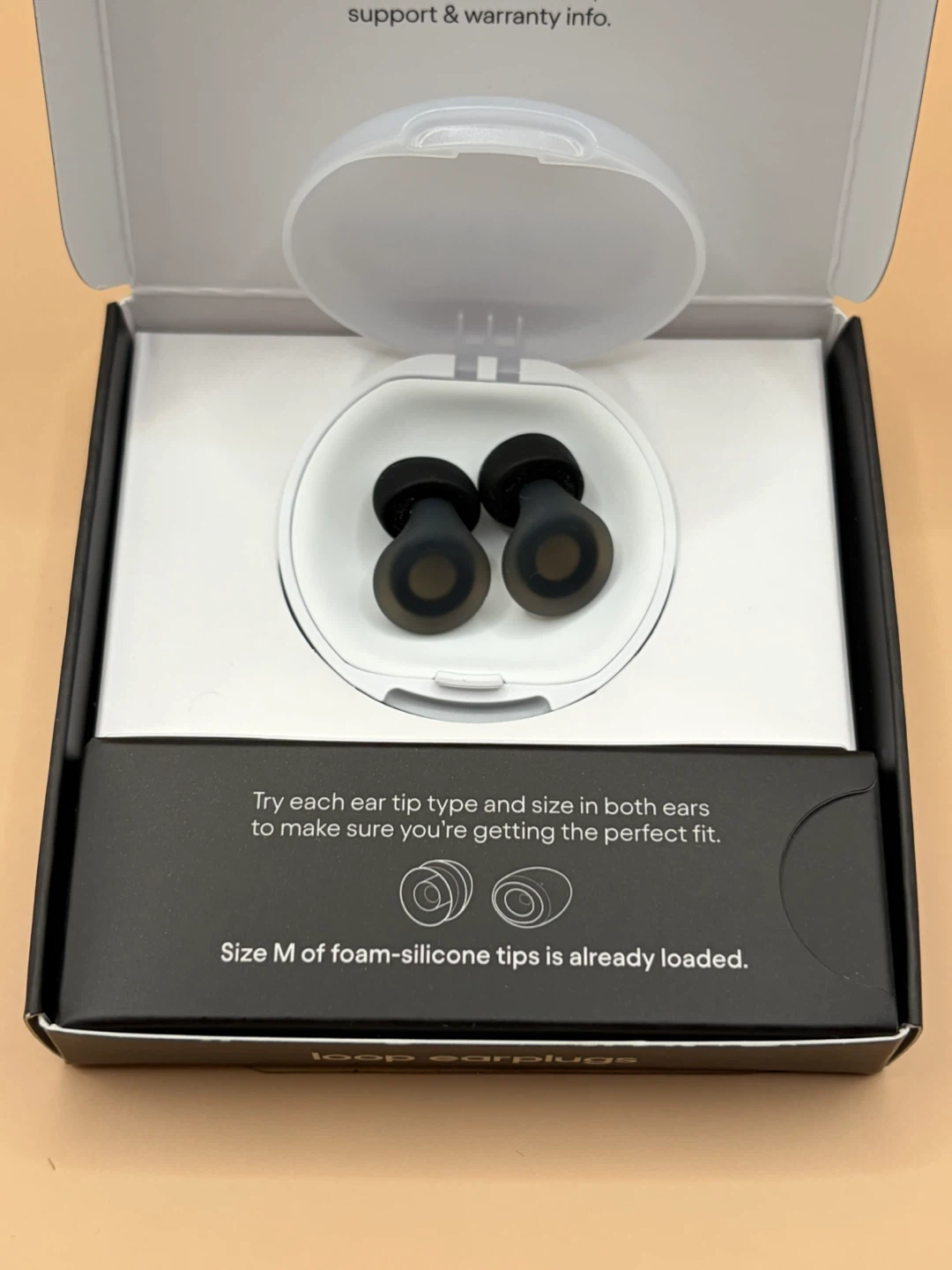 New Black Loop Dream Sleep Ear Plugs - photo 2