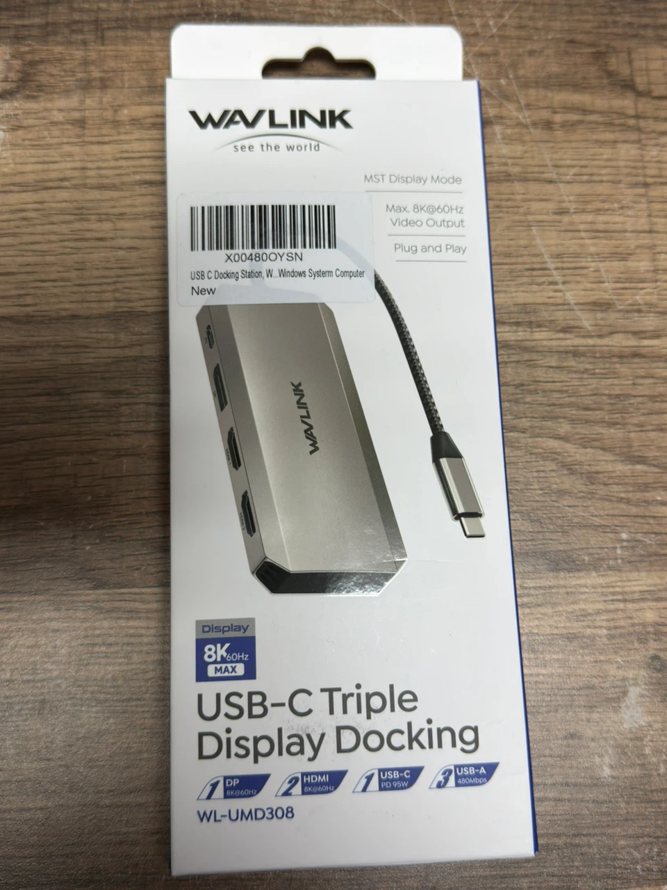 Wavlink USB-C Triple Display  Docking Station - photo 2