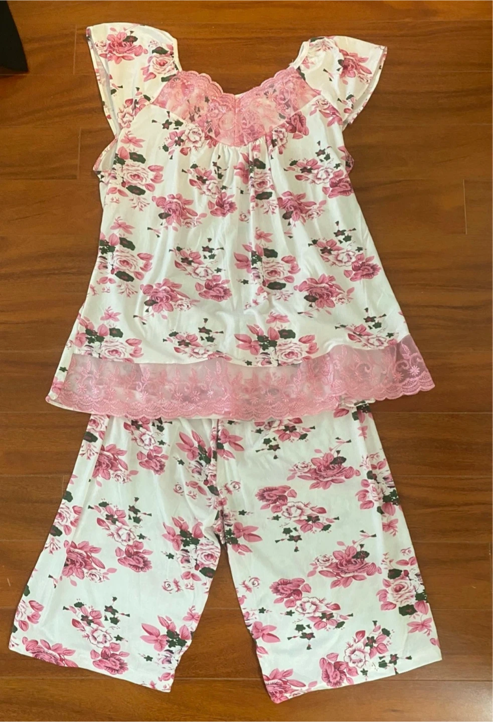 Women's Floral Pajama Set