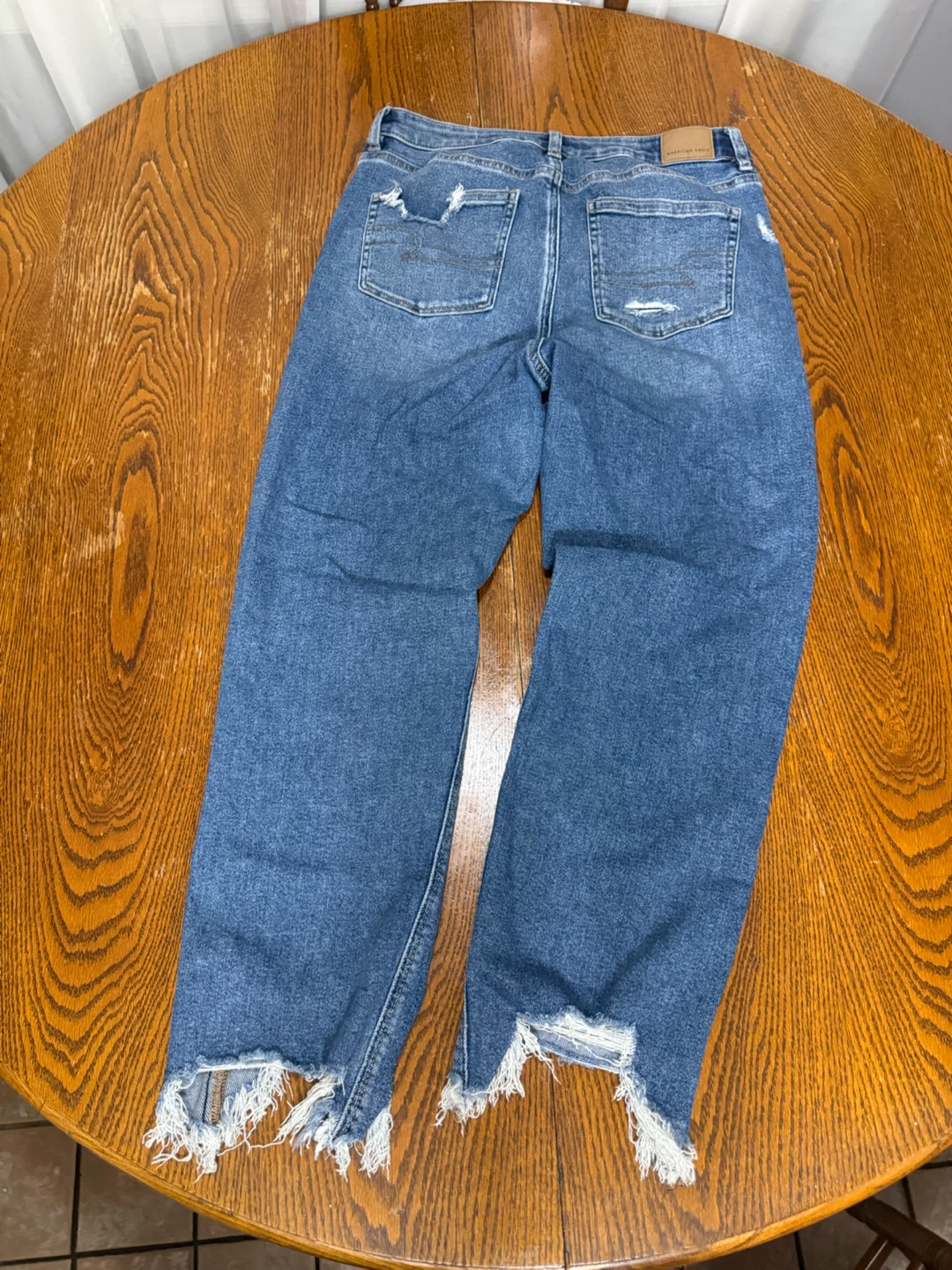 American Eagle Mom Straight Jeans Size 8 Regular - photo 4