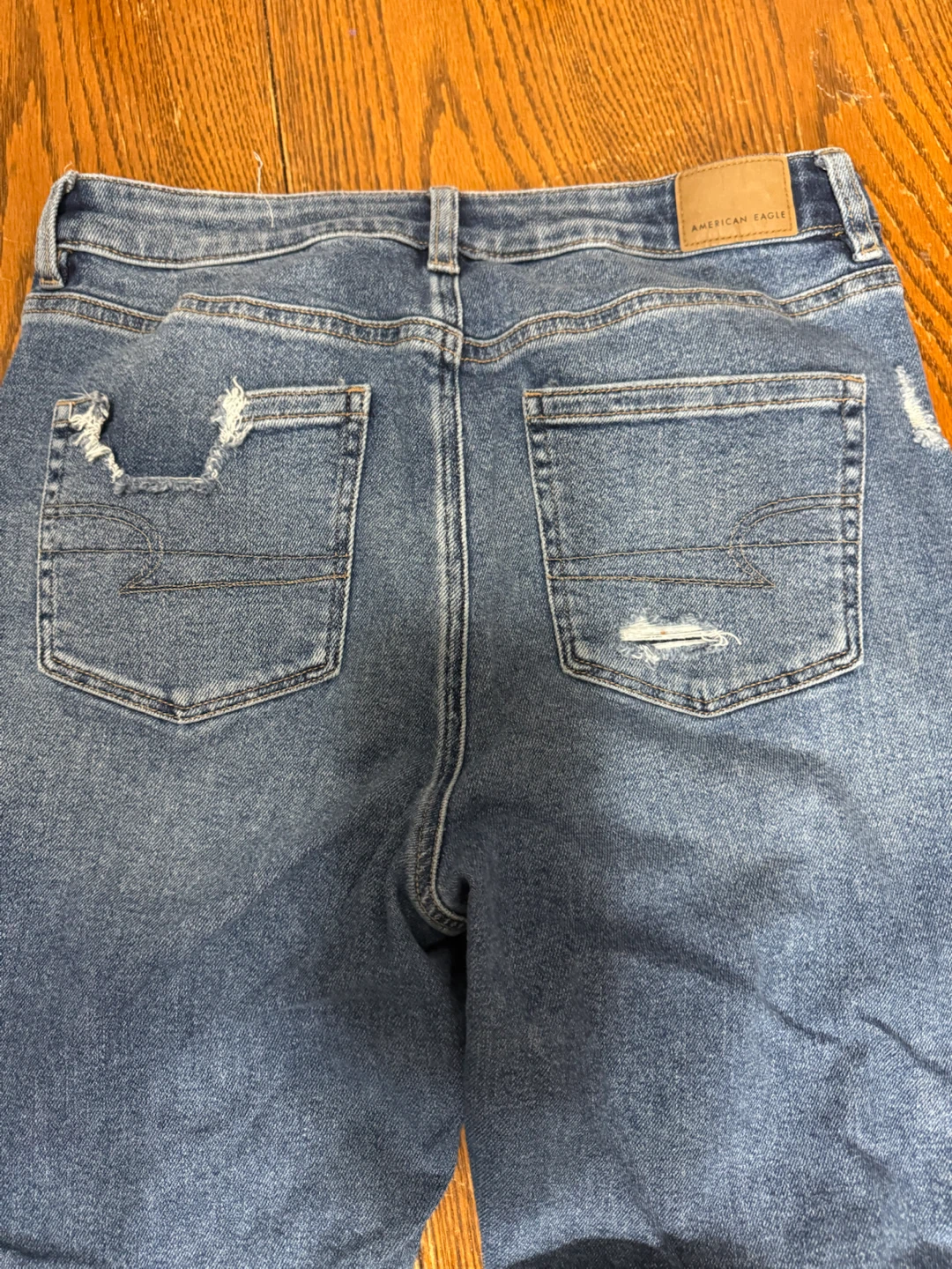 American Eagle Mom Straight Jeans Size 8 Regular - photo 5