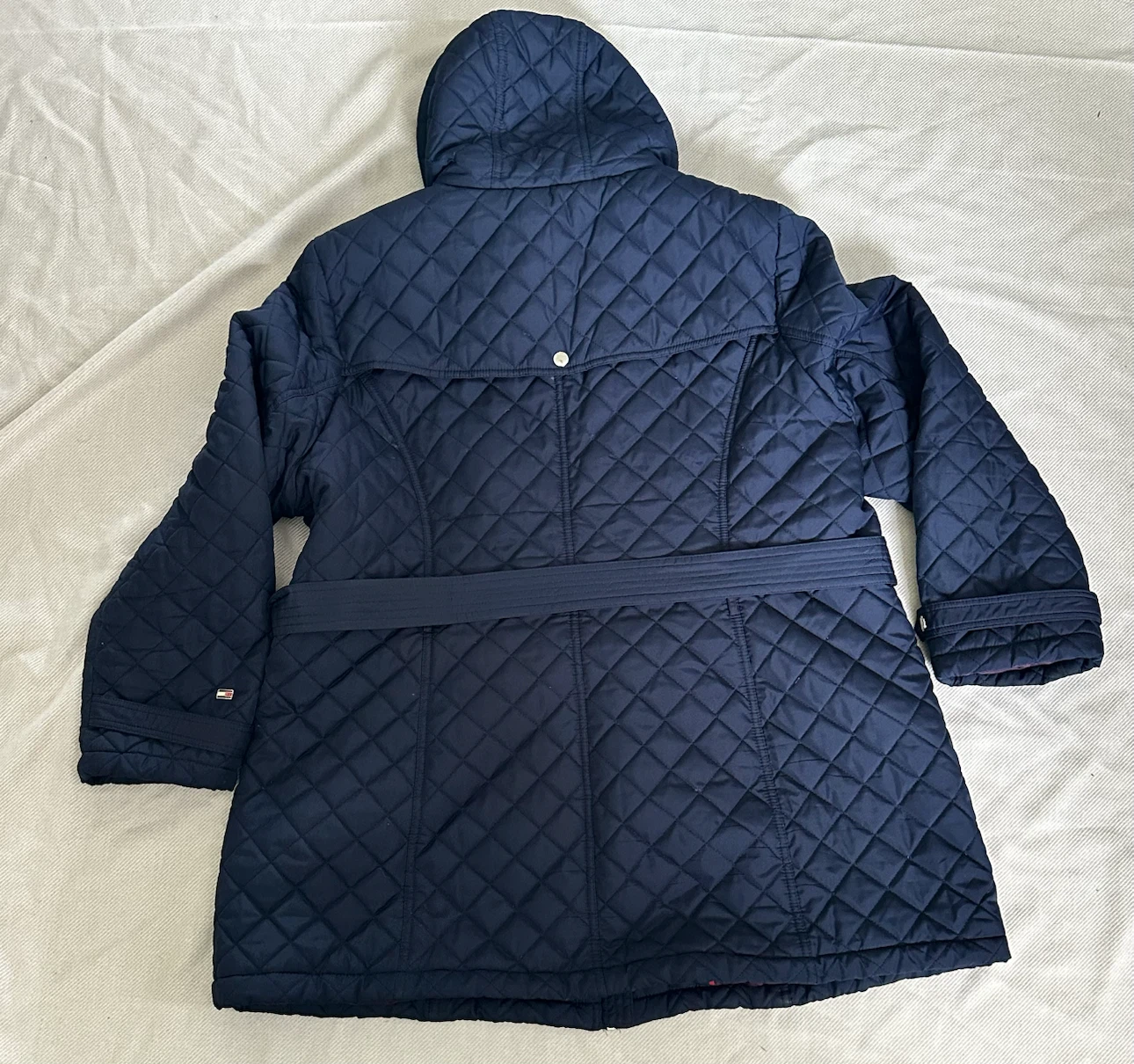 Tommy Hilfiger Quilted Hooded Jacket Navy - photo 2