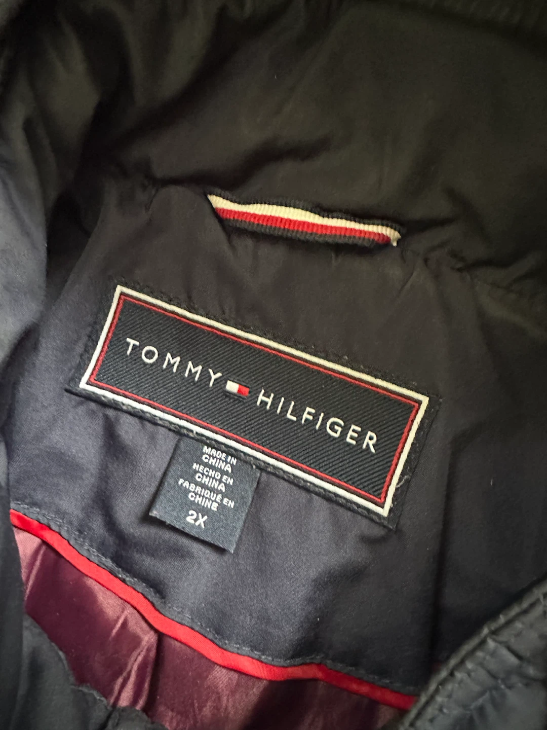 Tommy Hilfiger Quilted Hooded Jacket Navy - photo 3