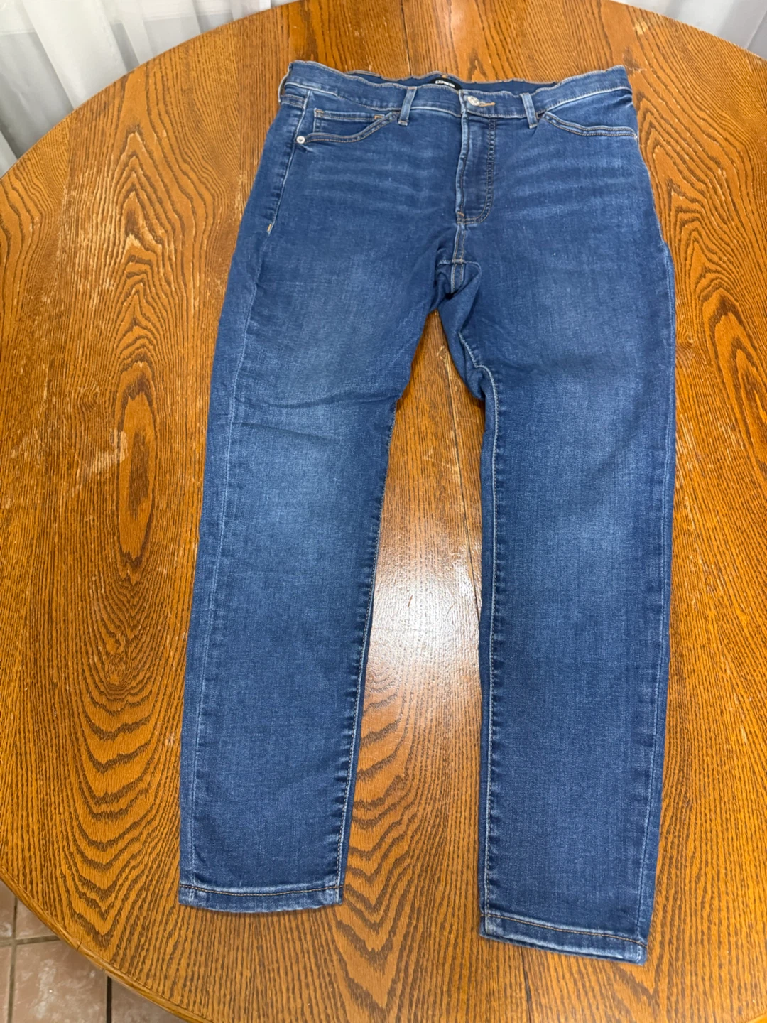 Express Skinny Mid Rise Jeans
