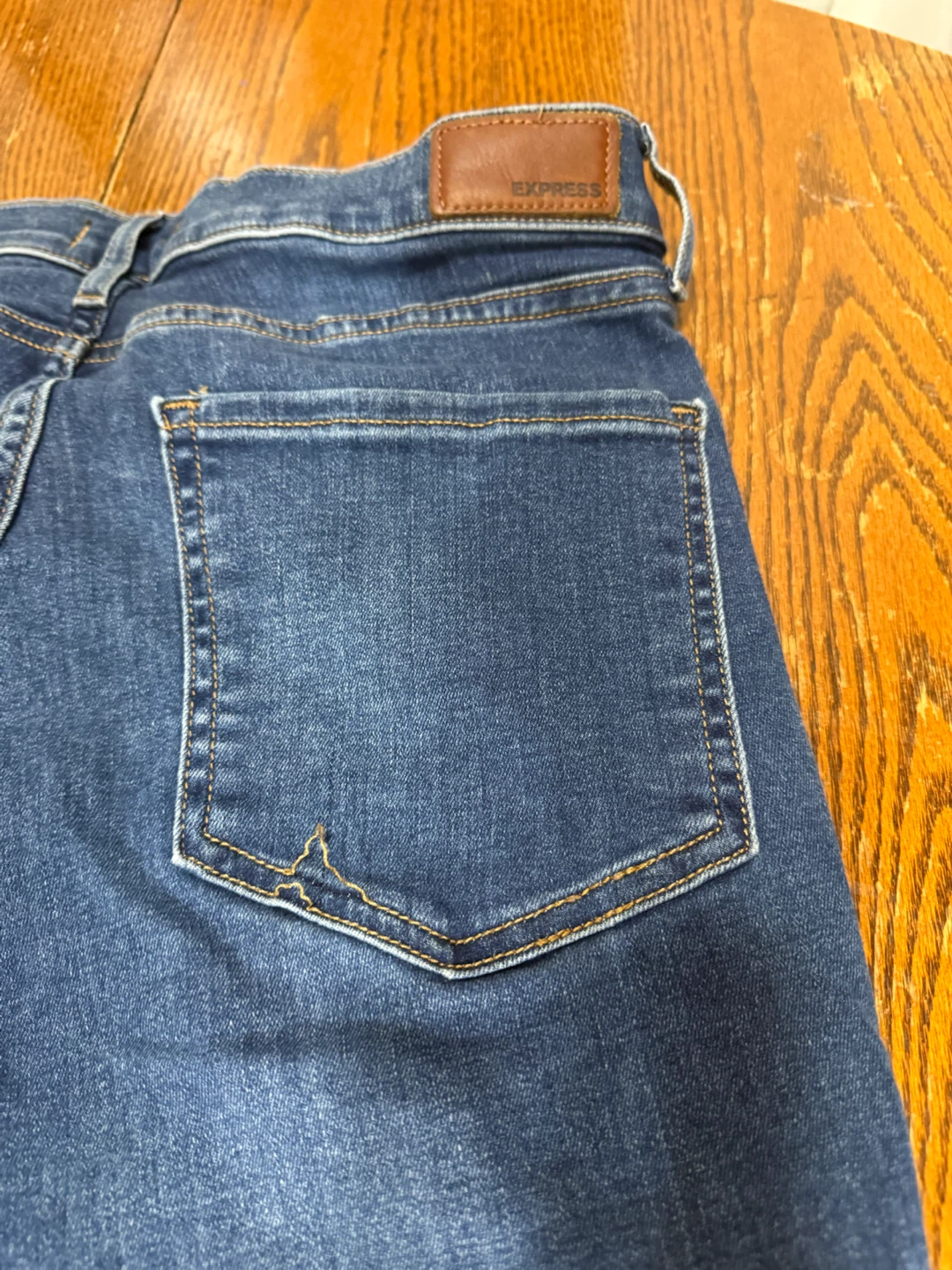 Express Skinny Mid Rise Jeans - photo 5