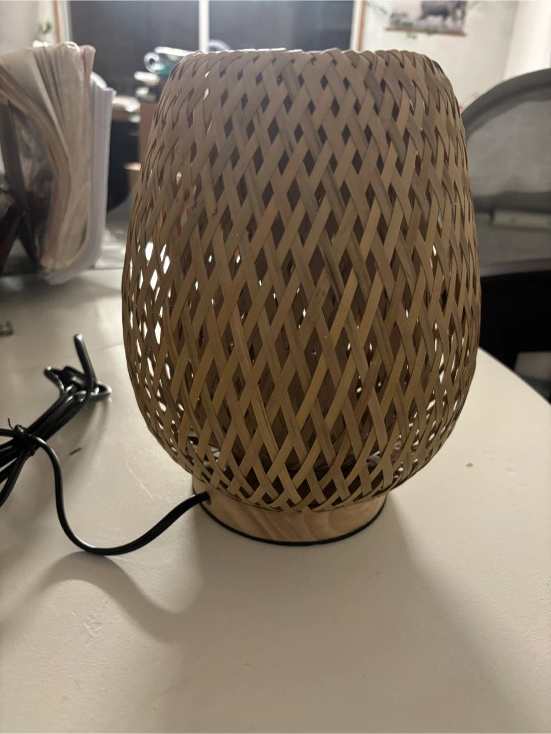 Bamboo lamp