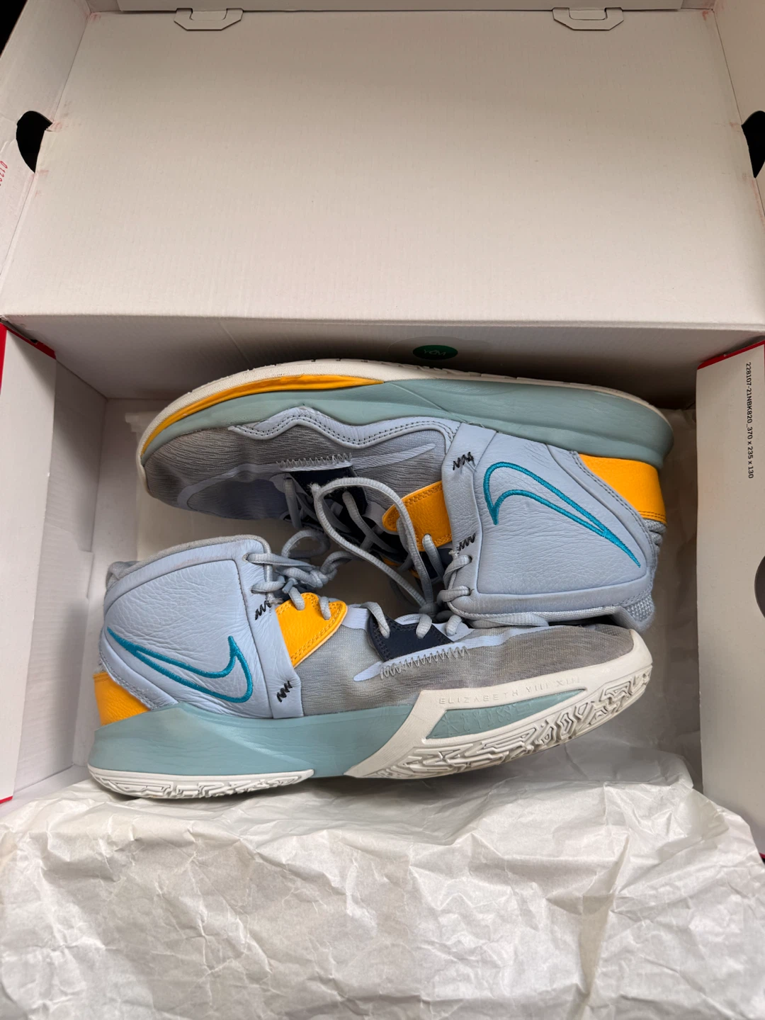 Nike Kyrie Infinity Light Marine/Laser Blue Sneakers - photo 4
