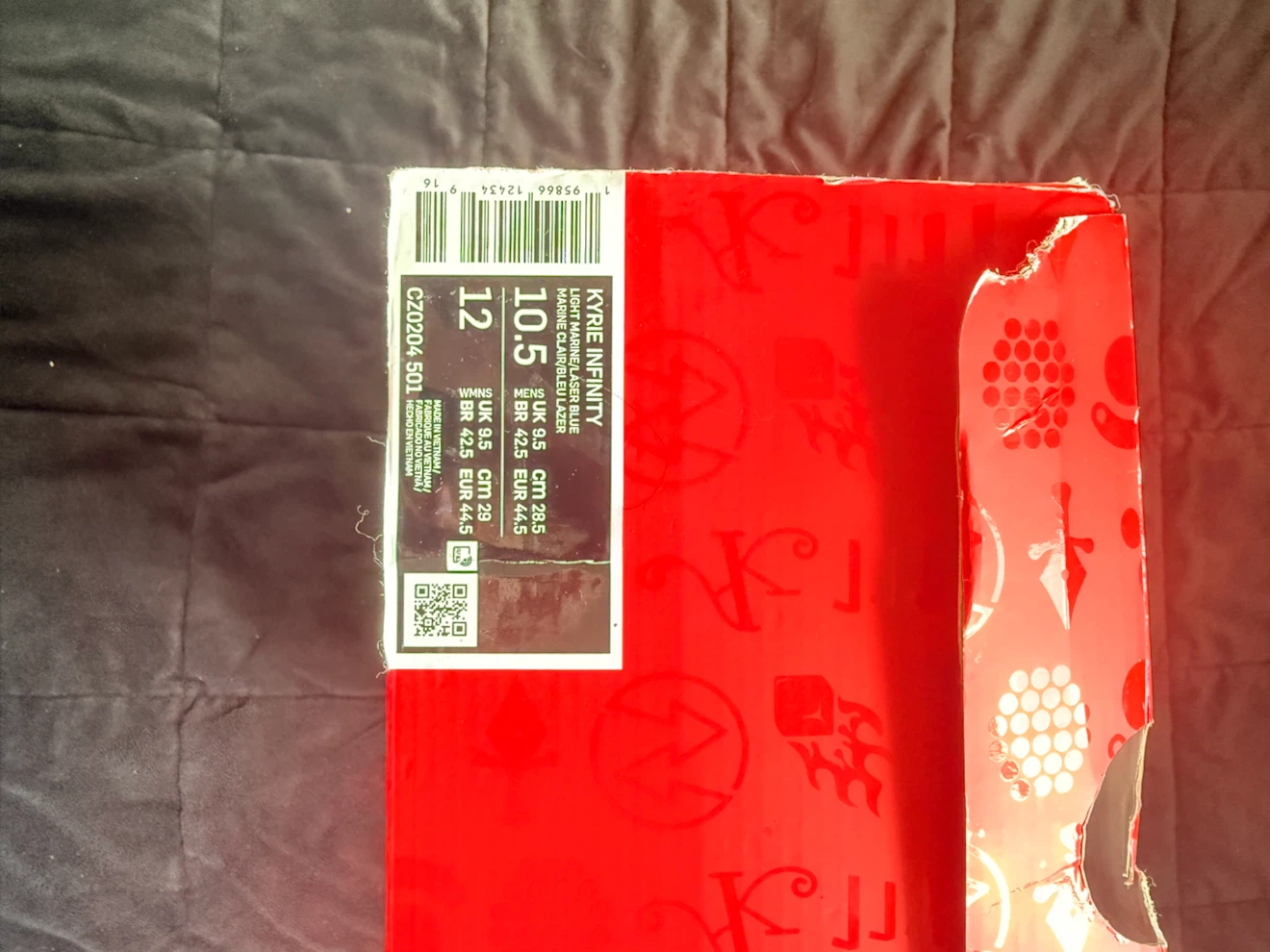 Nike Kyrie Infinity Light Marine/Laser Blue Sneakers - photo 5