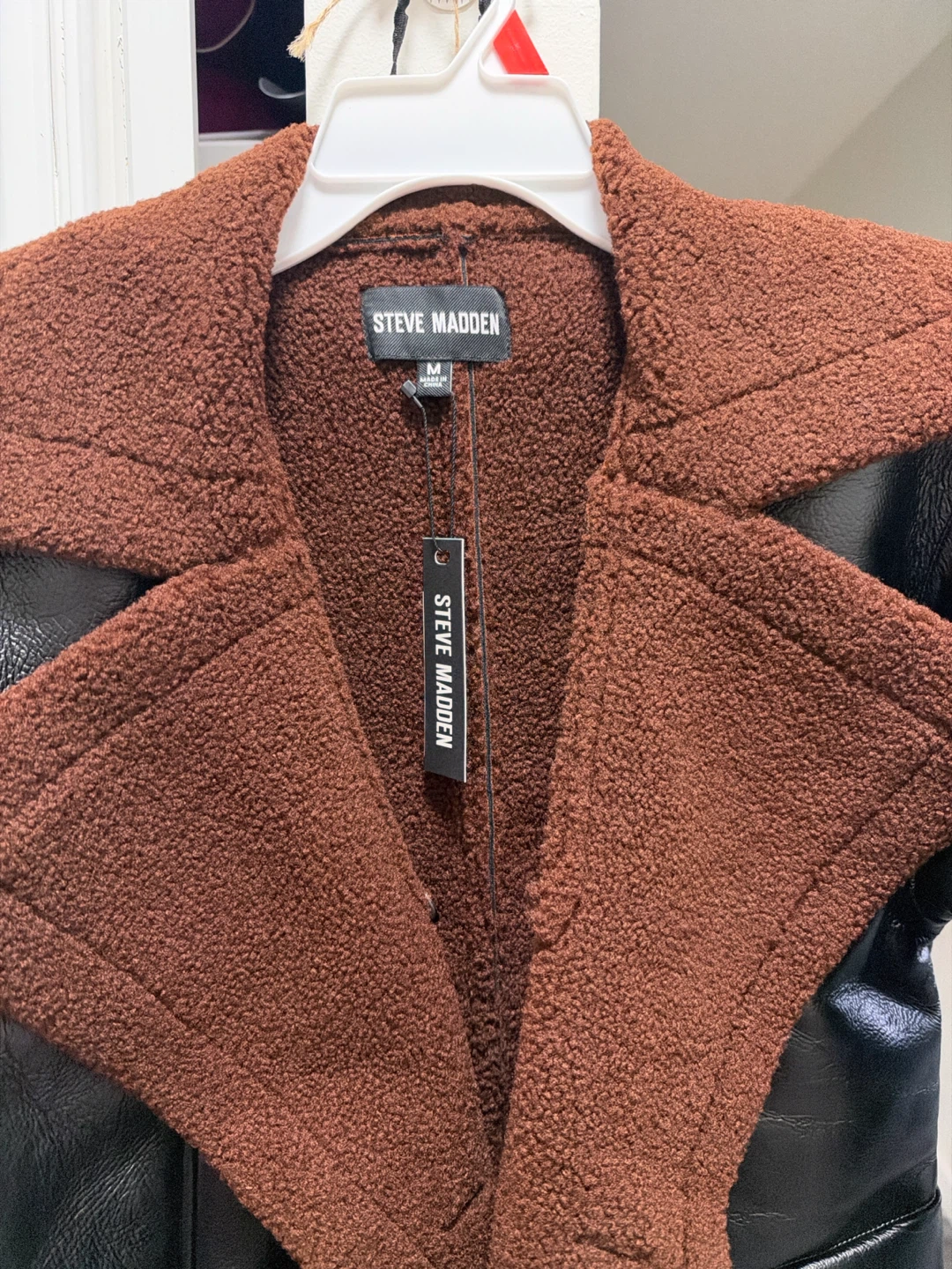 Steve Madden Faux Leather Coat - photo 2