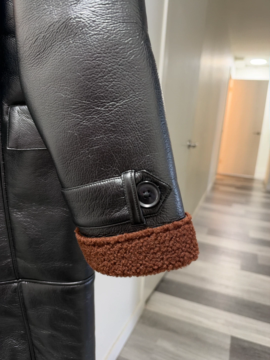 Steve Madden Faux Leather Coat - photo 3