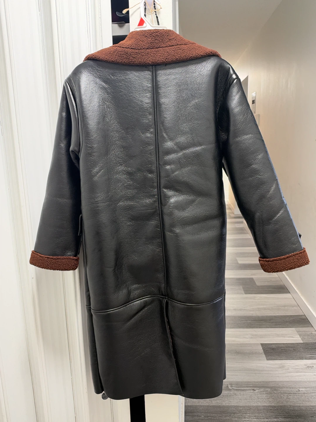 Steve Madden Faux Leather Coat - photo 5