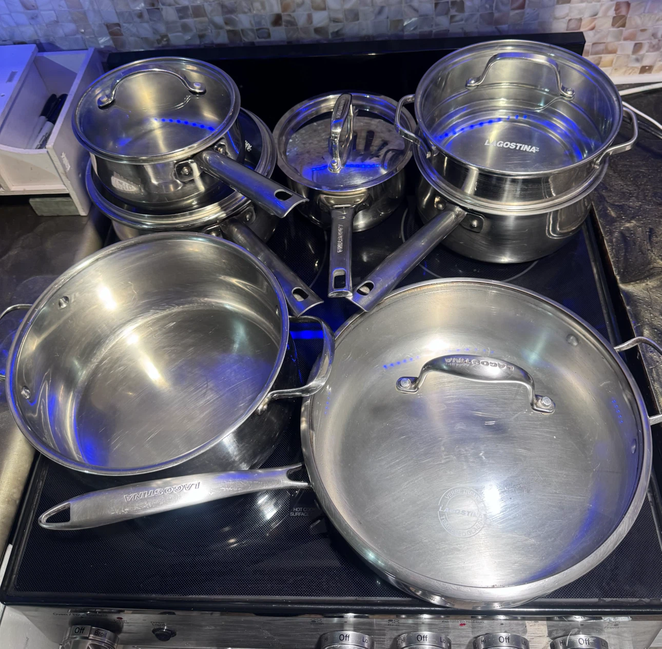 Lagostina Stainless Steel Cookware Set