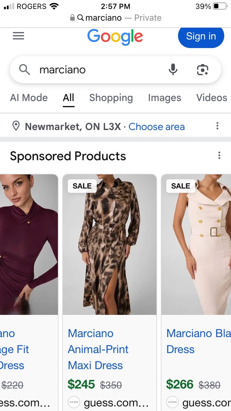 Marciano animal print dress - photo 5