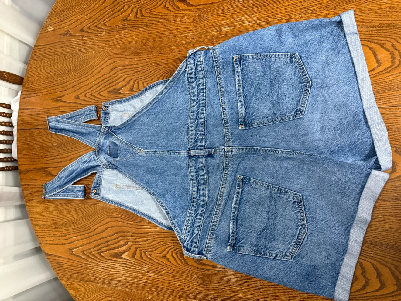 American Eagle Denim Short Overalls - photo 2