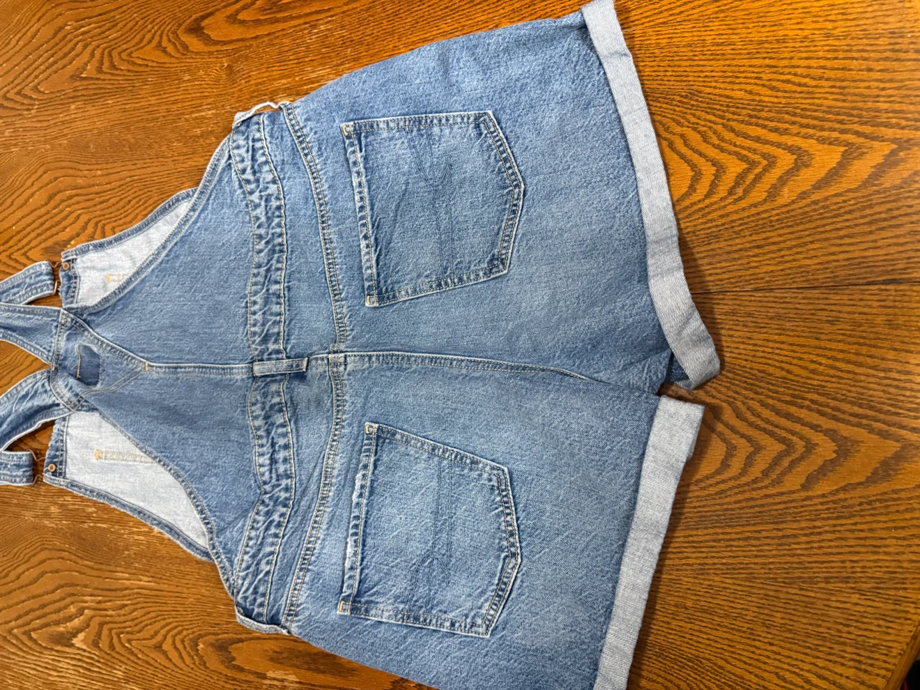 American Eagle Denim Short Overalls - photo 4