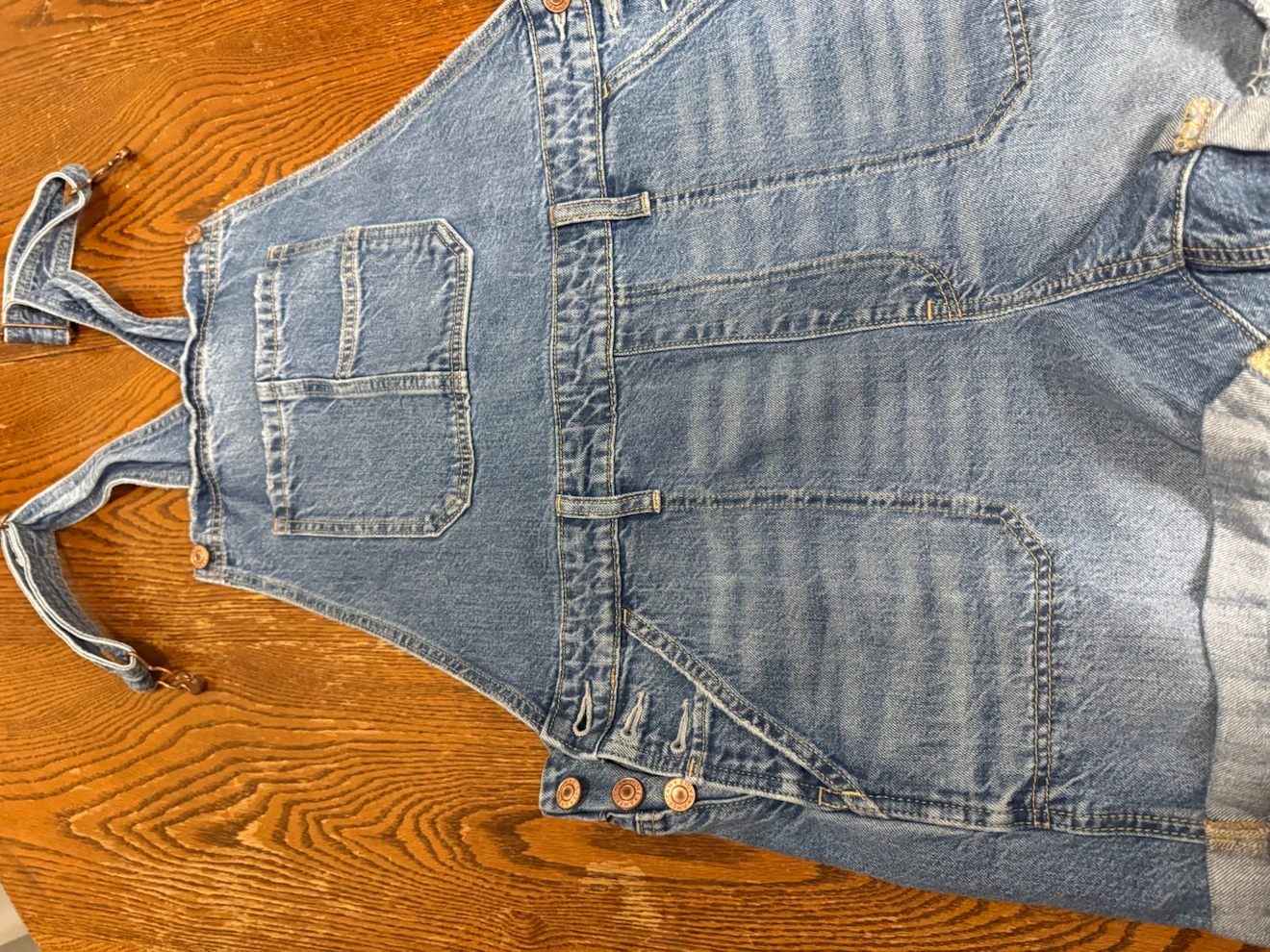 American Eagle Denim Short Overalls - photo 5