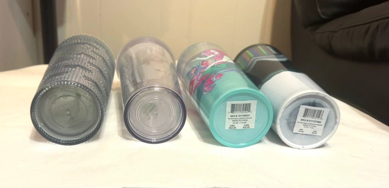 Set of 4 Starbucks Cold Cups 24 oz. All 4 for $15 - photo 4