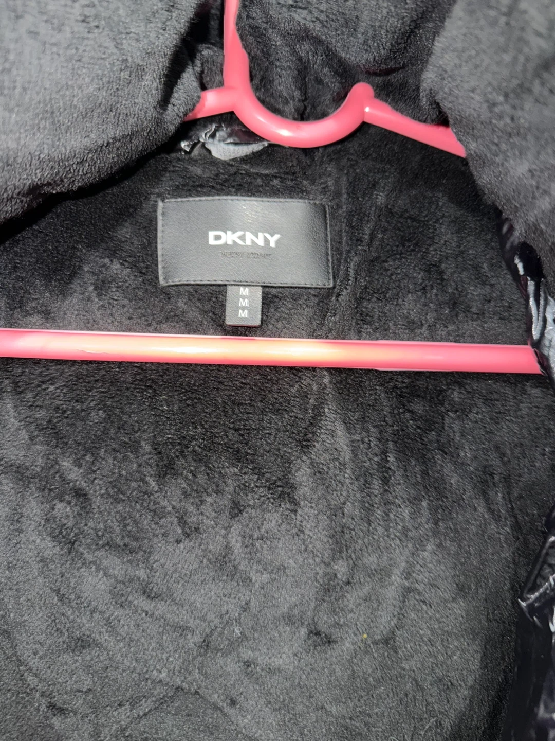 DKNY Black Puffer Coat - photo 2