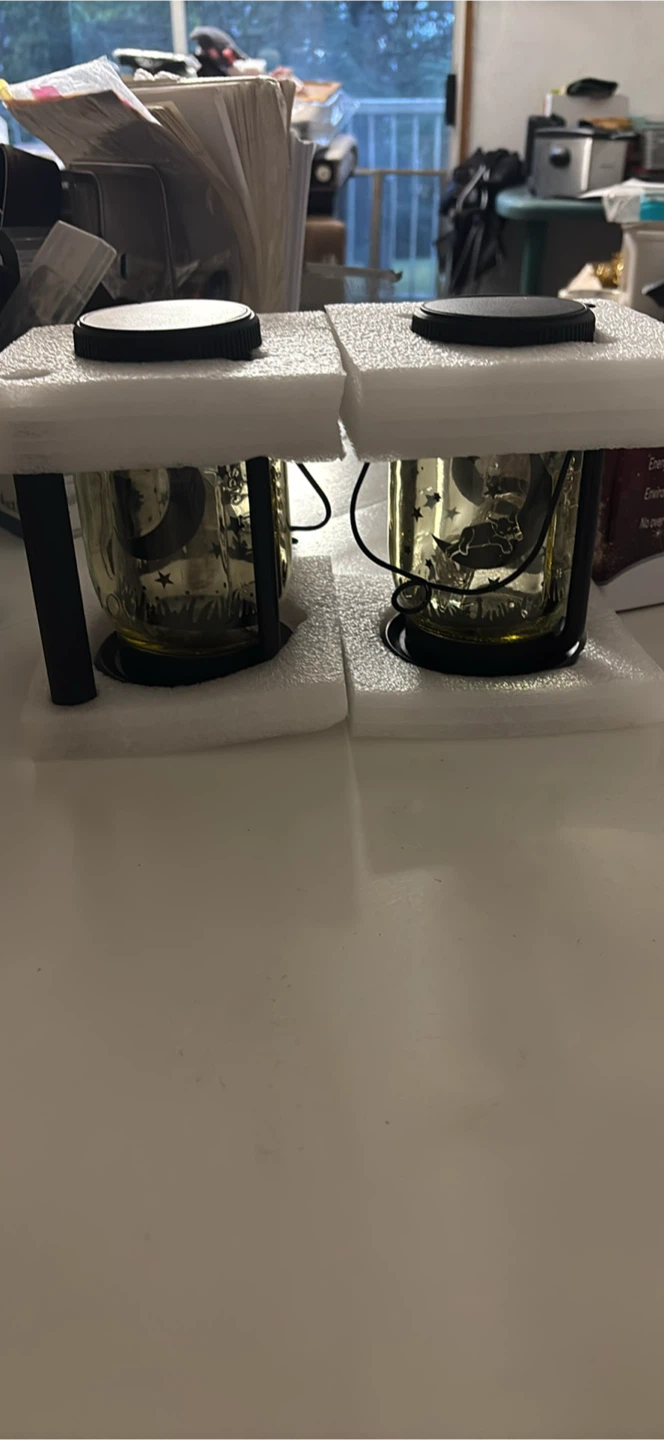 Cat solar light jars - photo 3