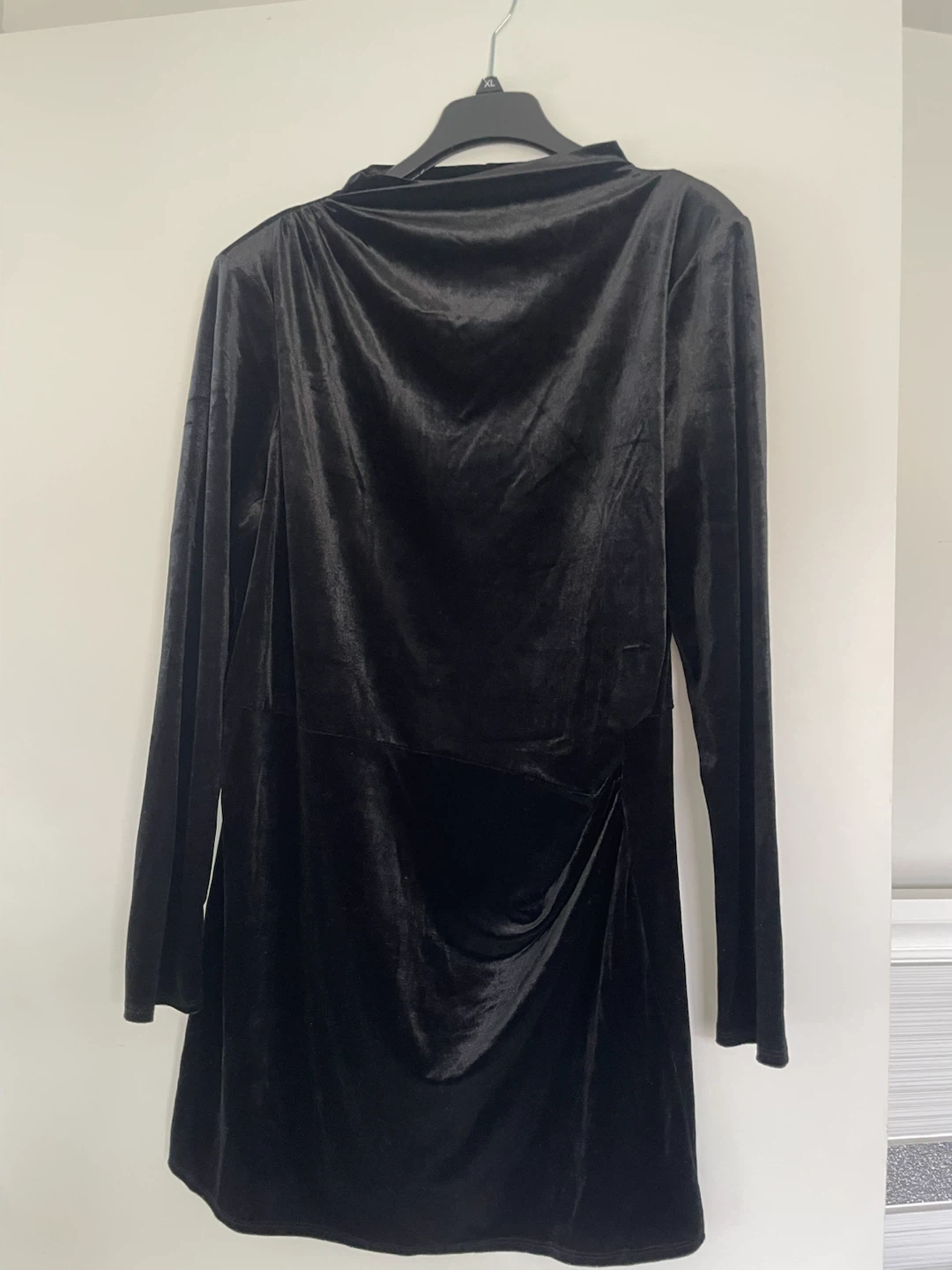 H&M Black Velvet Dress