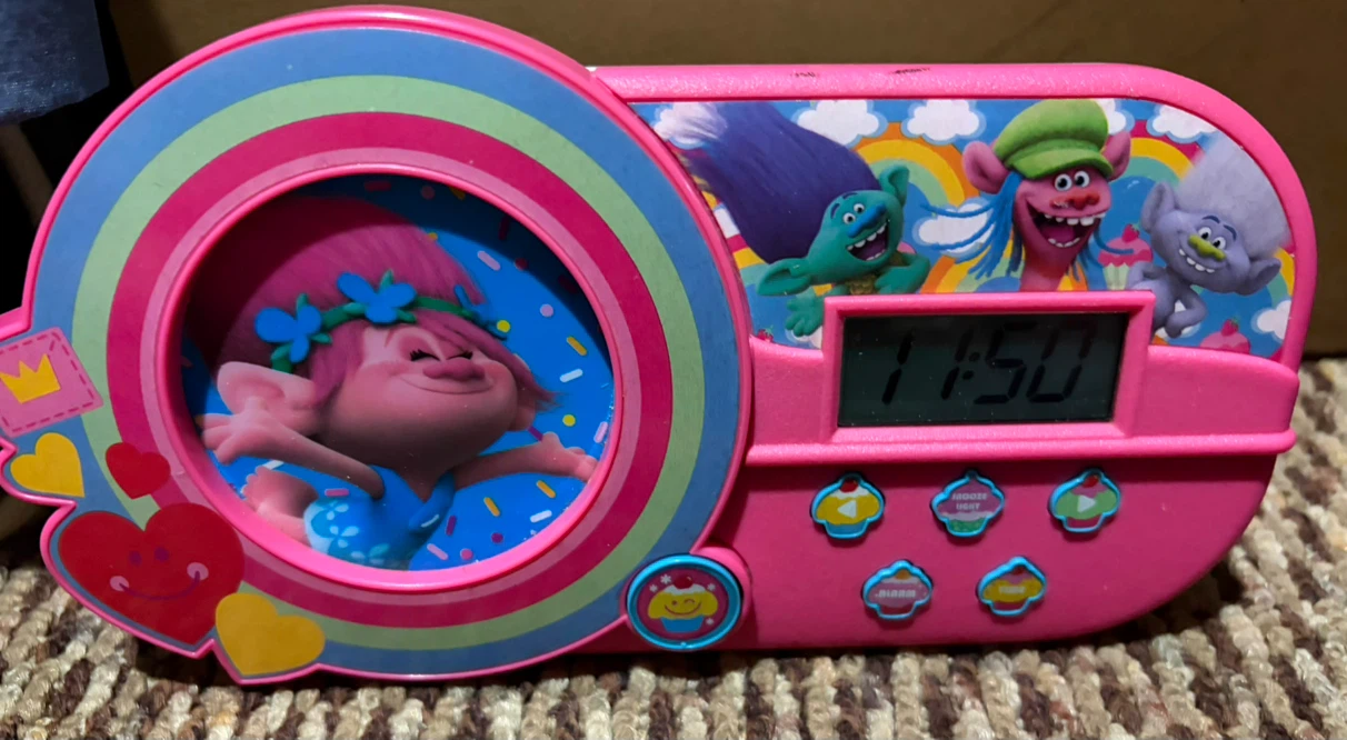Trolls Digital Alarm Clock
