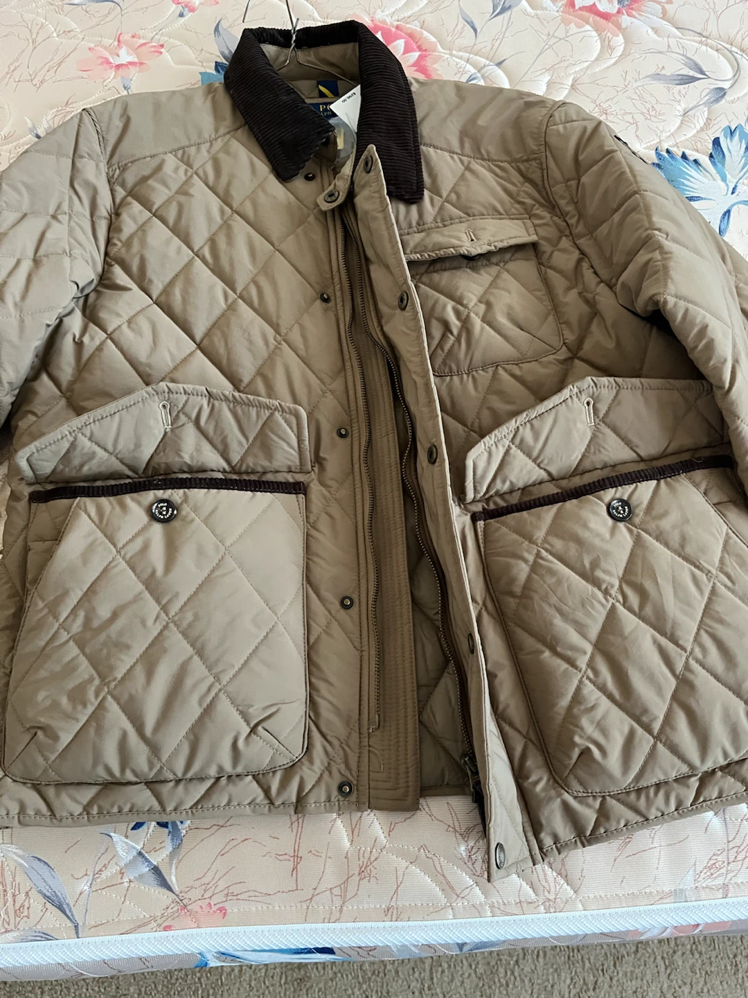 Polo Ralph Lauren Quilted Jacket Tan