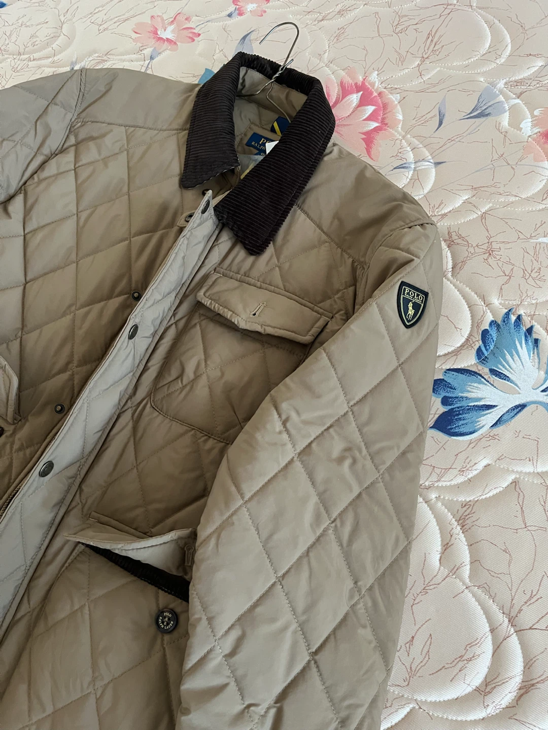Polo Ralph Lauren Quilted Jacket Tan - photo 2