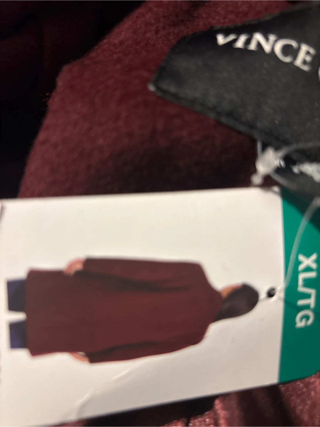 Vince Camuto Burgundy Coat XL/TG - photo 3