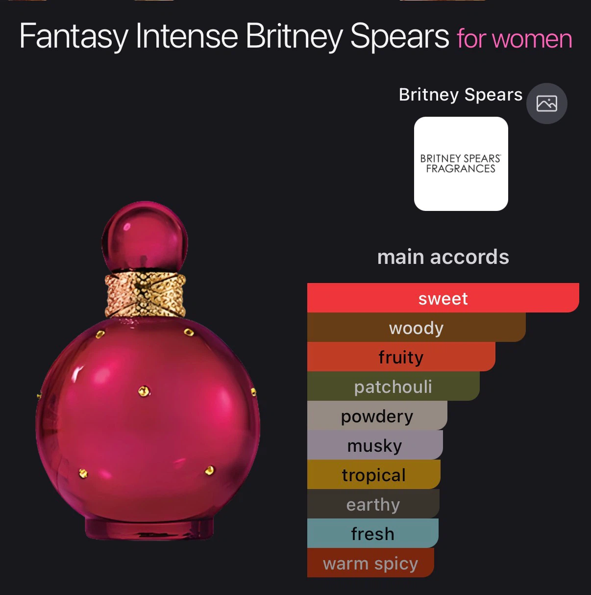 Britney Spears Fantasy Intense Eau de Parfum 100ml - photo 3