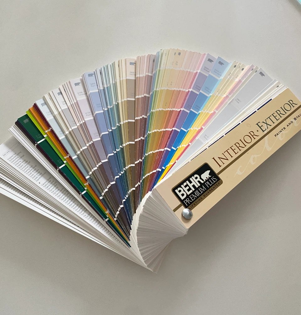 Behr Premium Plus Color Swatch Fan Deck