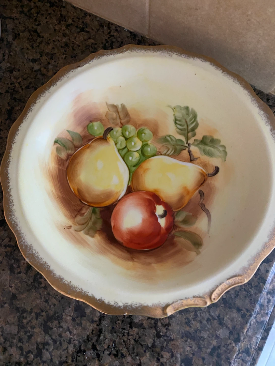 Vintage Porcelain Fruit Pitcher and Bowl Set - photo 2