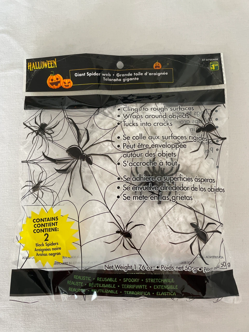 Halloween Giant Spider Web