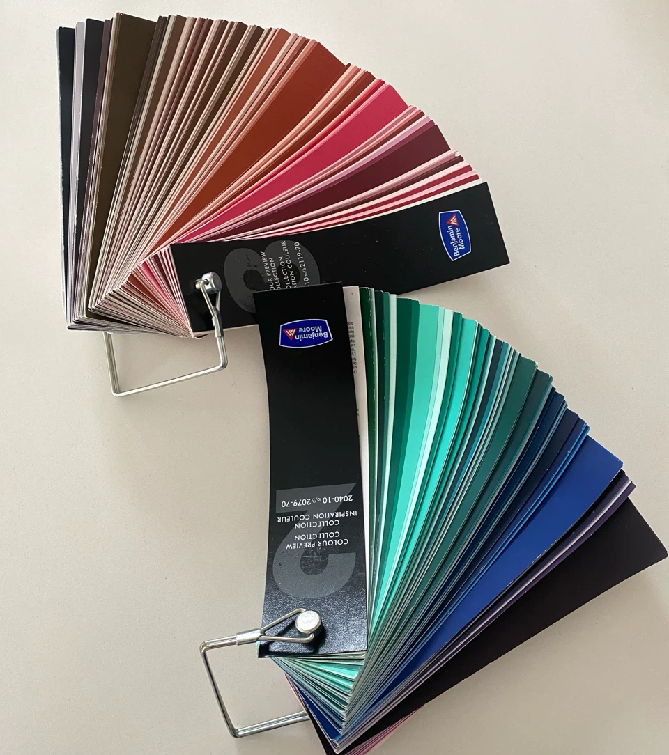 Benjamin Moore Colour Preview Collection Fan Decks