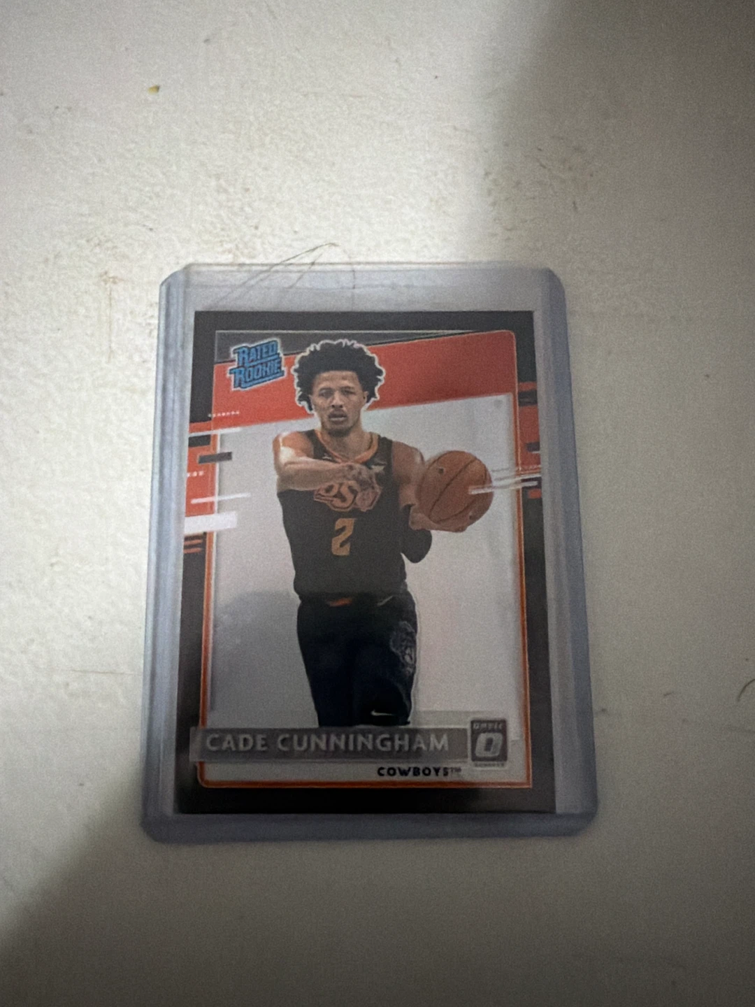 Cade Cunningham Rated Rookie Optic Trading Card