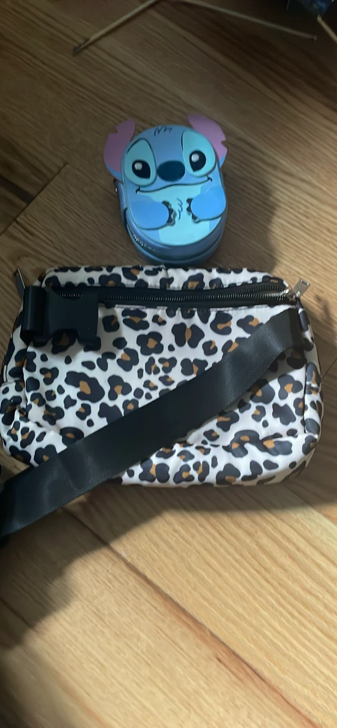 Leopard Print Crossbody Bag