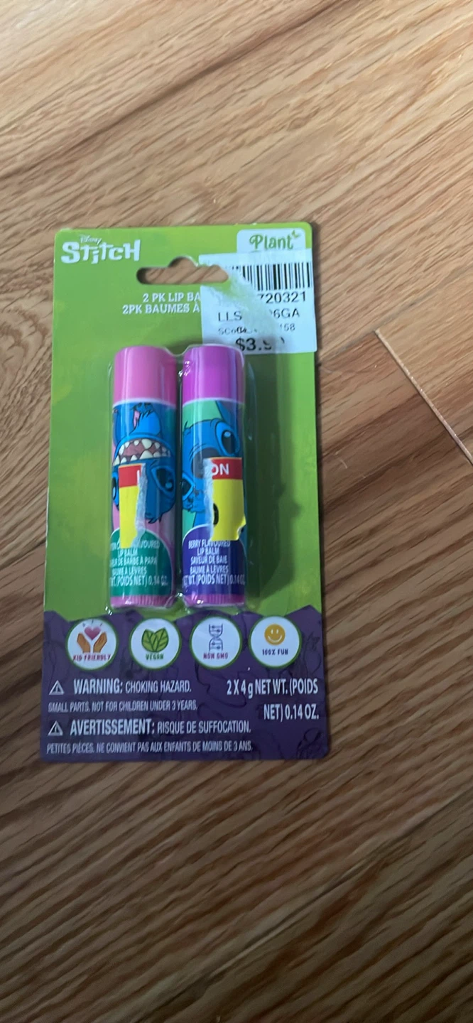 Disney Stitch 2-Pack Lip Balm