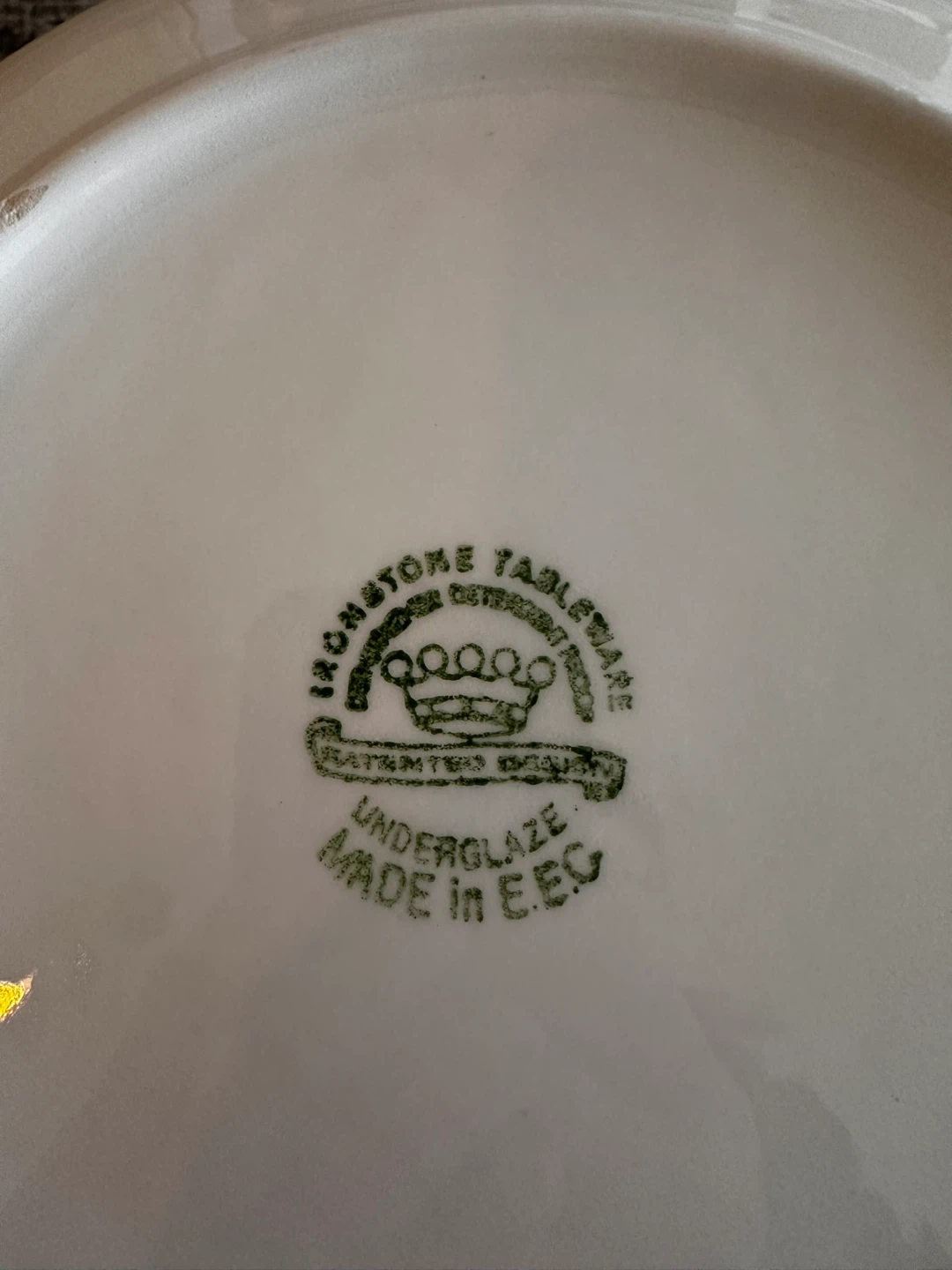 Italian Ironstone Pasta Serving Bowl - photo 2