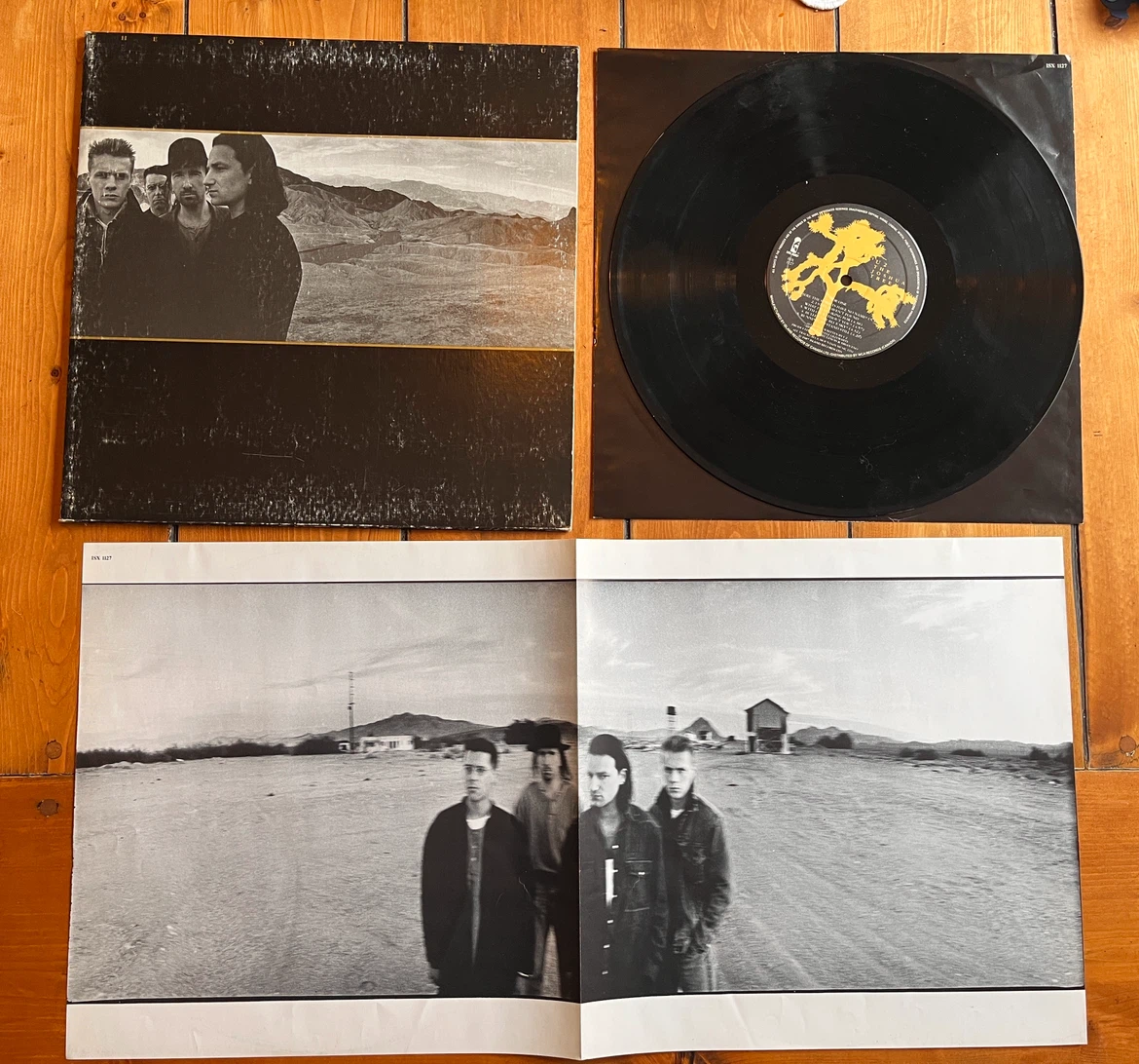 U2 The Joshua Tree Vinyl Record