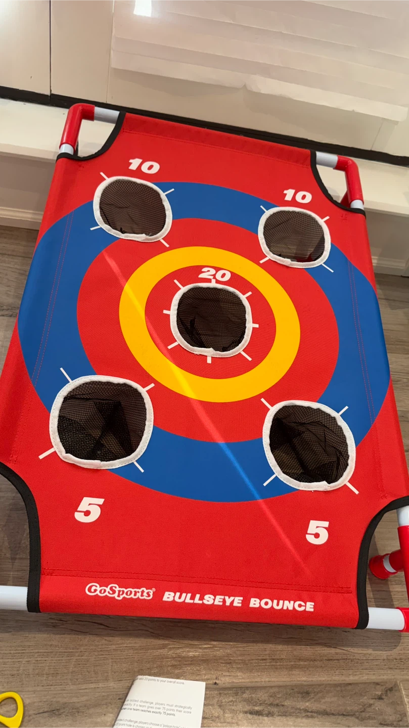 (Make an offer)GoSports Bullseye Bounce Bean Bag Toss Game