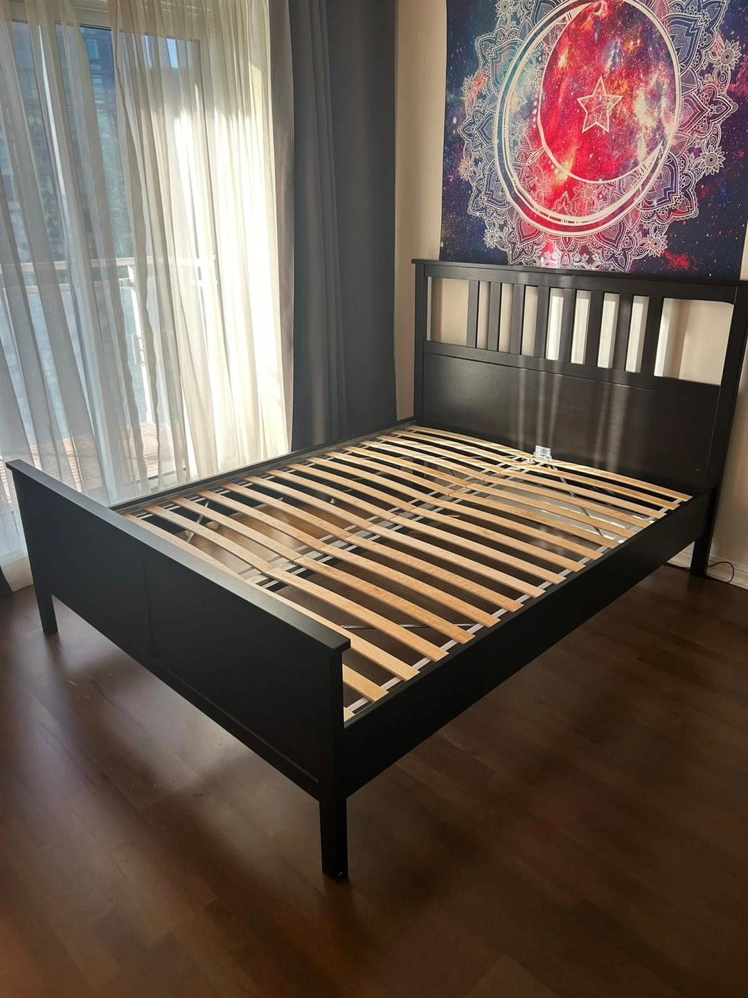 IKEA Black Bed Frame