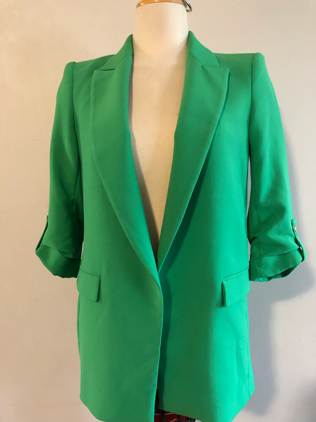 Zara Green Blazer Size S - photo 2