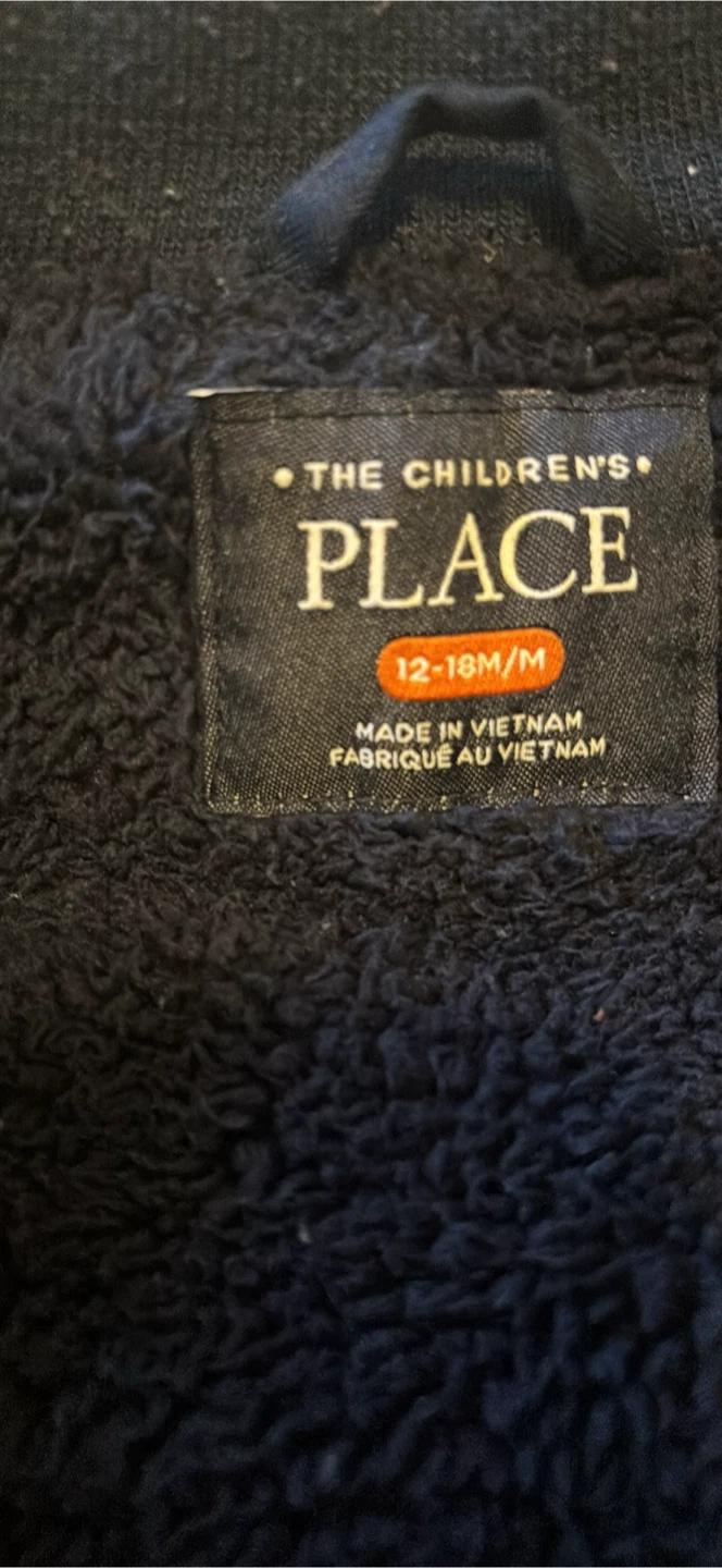 The Children's Place Varsity Jacket 12-18M - photo 2